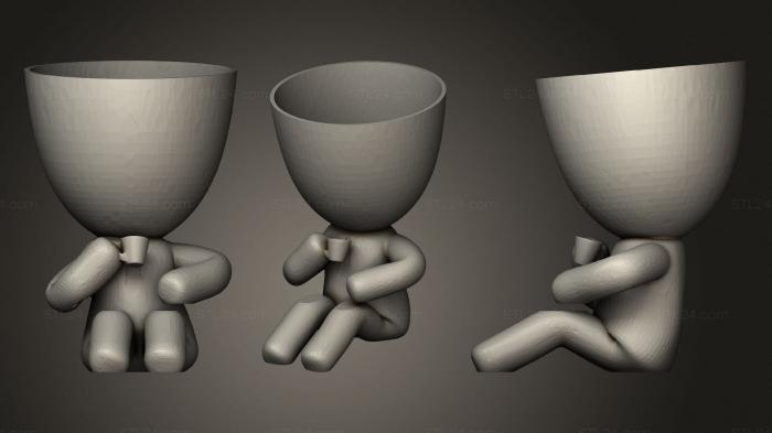 Vases (Robert, VZ_0995) 3D models for cnc